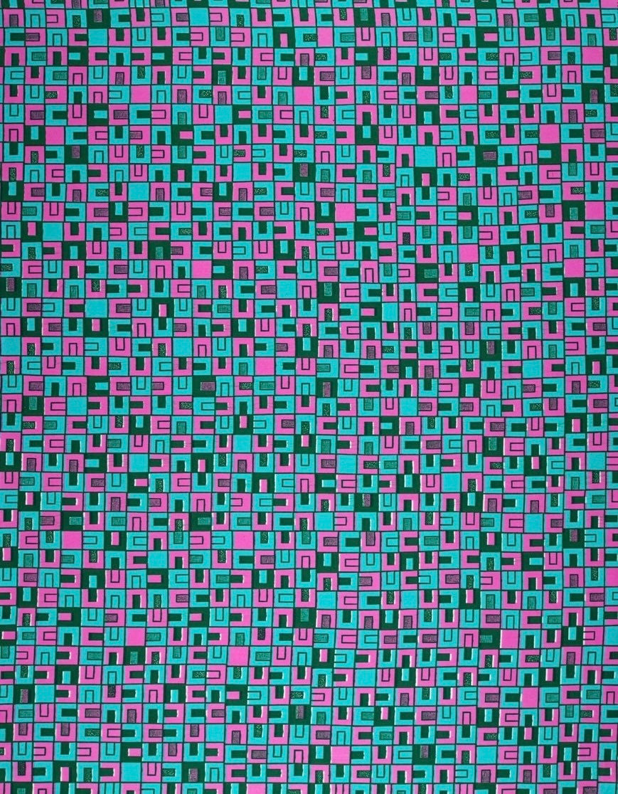 Pink & Green Tetris